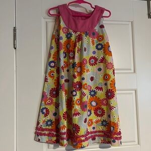 $13 ADD ON Hanna‎ Andersson Dress 6-7y floral 6y 7Y mini Boden Janie and jack
